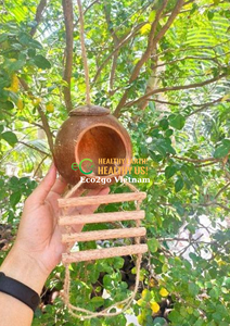 Handmade Eco Friendly Coconut Bird House/ Coconut House for Birds/ Coconut Shell Bird House From Eco2go Vietnam - Product Image 6