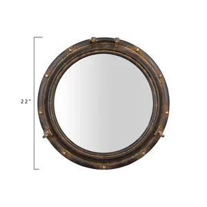 2023 Rustic Look Ship <b>Yacht</b> Porthole Nautical Marine in Metal Round Shape Decorative Porthole Export From India in Antique - Product Image 2