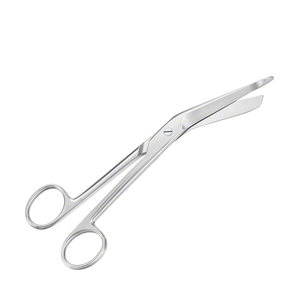 Tijeras de vendaje Lister de alto grado, hoja afilada estándar en ángulo, 130mm, 5 18 pulgadas, tijeras quirúrgicas médicas - Product Image 2