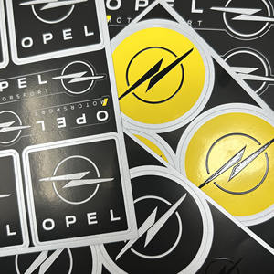 Ensemble d'autocollants pour enjoliveurs de roue de voiture de luxe Opel, 4 logos de 48 mm, matériau ABS, garantie 1 an, OPEL JAUNE - Product Image 5