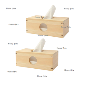 Set of 2 Wooden Napkin Tissue Box With Greatest Quality Rectangular Shape Tissue Storage Box At Low Price - Product Image 1