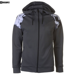 Sudadera con Capucha y Cremallera Personalizada para Hombre, Estilo Urbano, MOQ Bajo, Venta Caliente, Fabricantes Directos de Fábrica, Sudaderas con Capucha y Cremallera Personalizadas - Product Image 1