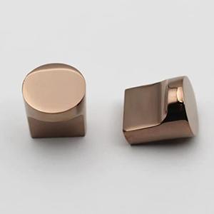 Poignée de tiroir Bouton d'armoire rond et solide Nickel brossé Poignées de commode Poignées d'armoire Quincaillerie de meuble - Product Image 1