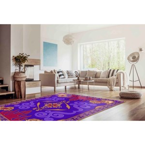 Alfombra Voladora de Aladdín: Alfombra Moderna Impresa en 3D, Alfombra Suave No Tejida - Product Image 4