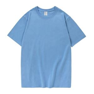 Alta calidad 200gsm 100% algodón 40 colores sólido cuello redondo Camiseta para hombres - Product Image 1