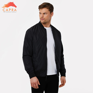 Blouson bomber homme col montant, fin et long, enduit, durable, avec poches, haute qualité, vente chaude - Product Image 4