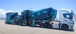 Planta Móvil de Trituración y Cribado JS-3 con Capacidad de 250 Tph, Trituradora de Mandíbulas+Impacto - Product Image 5