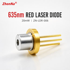 Module de diode laser 635nm 5mW ROUGE Zhonna Laser DIY Capteur laser <span class=keywords><strong>Tube</strong></span> électroluminescent LED Électronique Emballage : TO56 - Product Image 1