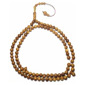 Namaz Zikr & Dhikr Tasbih, cuentas de oración de 9 mm, 33 y 100 piezas, cuentas de oración islámicas musulmanas naturales de madera, rosario Tasbeeh. - Product Image 2