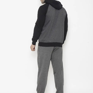 Survêtements pour hommes en molleton respirant, coupe ajustée, personnalisables avec votre propre design, fabrication en usine, marque privée, sport de plein air pour hommes - Product Image 5