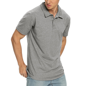 Haute qualité hommes polos coton à manches courtes en plein air tenue décontracté Golf vêtements évacuation de l'humidité Polo T-Shirt pour hommes - Product Image 3