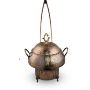 Antique Pumpkin Chafing Dish Elegant Hotelware <b>Buffet</b> <b>Server</b> Premium Stainless Steel Perfect for Catering & Events - Product Image 5