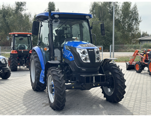 Tractor compacto SOLIS 26 HST de 26 HP con cortadora de césped de montaje medio, transmisión hidrostática 4x4, tractor diésel para césped y jardín. - Product Image 2