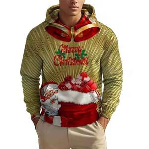 Sudadera con capucha de fabricante de ropa para hombre, sudaderas con capucha de mezcla de algodón básicas de manga larga transpirables con logotipo personalizado para hombre - Product Image 3