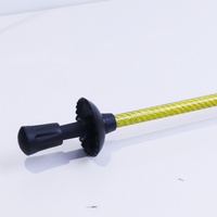 Bâton de randonnée tactique rétractable en fibre de carbone à haut module avec kit de survie