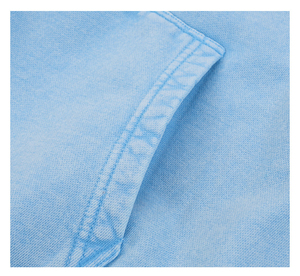 Custom Logo High Quality <b>Acid</b> Washed Blank Hoodies 500 Gsm <b>Drop</b> Shoulder Unisex <b>Acid</b> Wash Hoodie 2025 - Product Image 4