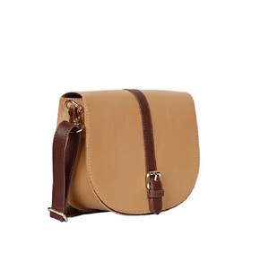Meilleure qualité dames en cuir véritable sac à bandoulière fait à la main fermeture à glissière épaule sac de messager prix pour les femmes - Product Image 5