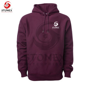 Custom Men's Pullover Hoodie Premium Cotton Fleece Hooded Sweatshirt Casual Streetwear Fashion Winter Clothing OEM Services - Product Image 5