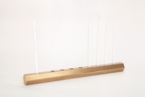 เชิงเทียนไม้ทำมือสำหรับตกแต่งคริสต์มาส ของตกแต่งงานแต่งงาน เชิงเทียนตั้งโต๊ะสำหรับตกแต่งบ้าน - Product Image 4