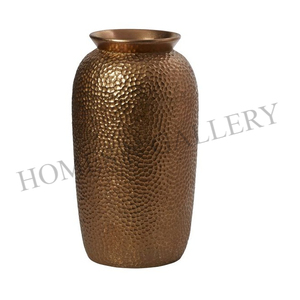 Home table top decoration metal iron <b>small</b> flower vase & <b>pots</b> with amazing decoration cast iron flower vase antique finished - Product Image 5