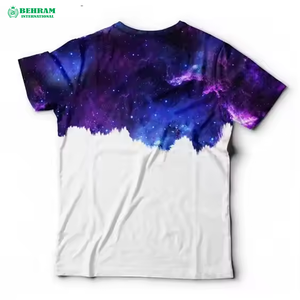 T-shirt Homme Sublimé à Manches Courtes Coupe Ample Sur Mesure Grande Taille 100% Polyester Respirant Anti-Boulochage Écologique Séchage Rapide - Product Image 2