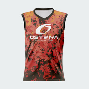 Camiseta sin Mangas con Cuello en V para Hombre, Transpirable, de Secado Rápido, Colores y Tallas Personalizables, Venta al por Mayor, Camisetas Deportivas para Gimnasio - Product Image 4