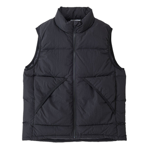 Nouvelle conception de mode d'hiver, logo personnalisé, veste d'hiver rembourrée, col montant, veste sans manches pour homme, doudounes - Product Image 1