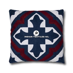 Diseño de lujo lana hecha a mano Crewel bordado Cadena de lana cosida funda de cojín para sofá sala de estar producto de Venta caliente ITHL - Product Image 3