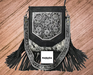 Bolso de piel de vaca para mujer de calidad superior hecho a mano, flecos de cuero tallado a mano, trampa de herramientas desmontable - Product Image 1