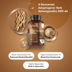 Chất Lượng Cao 1500Mg Hữu Cơ Ashwagandha Cao Cấp Ksm-66 Ashwagandha Bổ Sung Ashwagandha Máy Tính Bảng Cho Nam Giới Và Phụ Nữ - Product Image 4