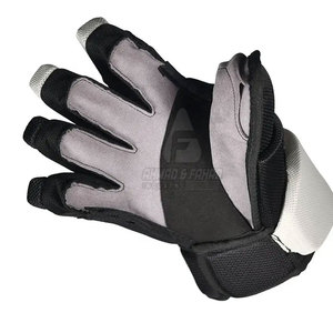 Gants de hockey sur glace en cuir de haute qualité à marque privée, logo personnalisé, fermeture auto-agrippante antidérapante, design léger à doigts complets - Le meilleur - Product Image 5