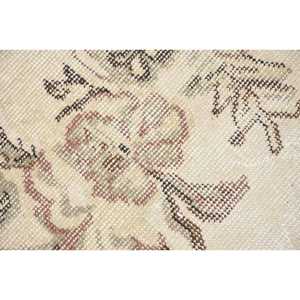 Vintage Rug, 2.5x1.5 ft Turkish Rug, <b>Brown</b> Red Southwestern <b>Wool</b> Rug - Product Image 5