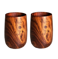 Produit de qualité supérieure Verre en bois naturel Verre à bière Offres Spéciales Design unique créatif Qualité supérieure de luxe