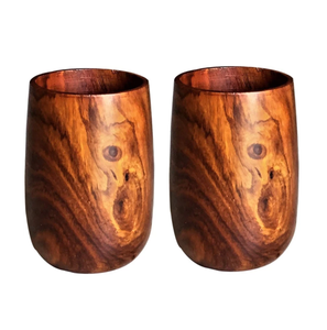 Producto estándar superior Vidrio de madera natural Ventas calientes Vaso de cerveza Diseño único creativo Calidad Premium de lujo - Product Image 2