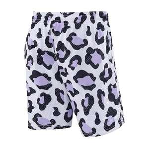 PURE Custom Logo Wholesale Sublimated Printed Breathable <b>Checkered</b> Polyester Workout Board <b>Men's</b> Mesh <b>Shorts</b> - Product Image 2