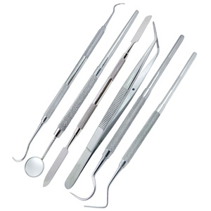 12cm acier inoxydable microscopique ciseaux sonde pince à épiler manuel Source d'alimentation Micro crochet spatule spéculums sondes - Product Image 4