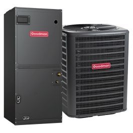 Système de pompe à chaleur Goo-dmans 3 TON 15.2 SEER 2 multi-positions R-32 NEUF avec pompe haute efficacité AMST42CU1300 - Product Image 2