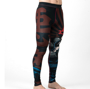 Fabricant de shorts de compression MMA unisexe personnalisés Fitness Fighting Jiujitsu Grappling Spat Pant Spandex/Polyester Quick Dry - Product Image 2