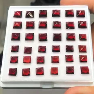 Cojín de granate natural, cabujón, piedras preciosas sueltas, brillo de calidad AAA, corte perfecto, pulido y puesta a disposición a precio barato - Product Image 3