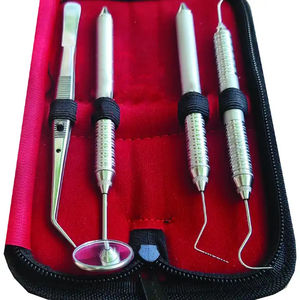 Dogmatic International High Quality Manual Dental Basic Examination Kit Diamond <b>Sand</b> Coated Diagnostic Instruments Stainless - Product Image 3