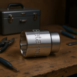 Chiavi a bussola poligonali cromate con attacco quadrato femmina da 3/8 di pollice - Product Image 3