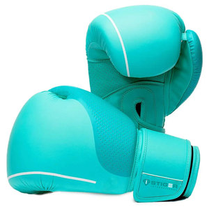 Gants de boxe unisexe de haute qualité en cuir de style professionnel avec logo personnalisé pour l'entraînement et le combat en vente - Product Image 2