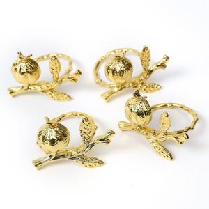 Anneau de serviette en fil métallique d'aluminium, design écologique, couleur personnalisable, pour la décoration de table à manger et les arrangements de camping - Product Image 4