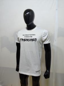 เสื้อยืดโพลีเอสเตอร์/คอตตอน ยูนิเซ็กซ์ พิมพ์ลาย DTG โลโก้สั่งทำได้ ขายส่ง เสื้อยืดผู้ชาย ทรงปกติ ผ้าเนื้อนุ่ม 260 กรัม ผ้าถักเนื้อแน่น - Product Image 6