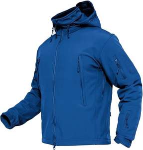 2024 haute qualité unisexe Softshell imperméable coupe-vent Logo personnalisé col montant mince en gros extérieur veste de pluie - Product Image 6