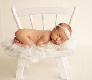 พรีเมี่ยมคุณภาพทารกแรกเกิดการถ่ายภาพPropsทารกถ่ายภาพพื้นหลังอุปกรณ์เสริมทารกชายหญิงปลอดสารพิษเตียงไม้ - Product Image 4