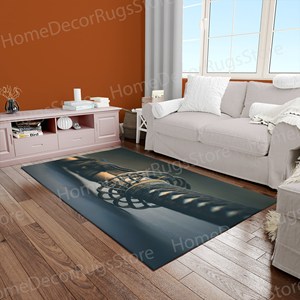 Tapis imprimé katana : moderne, luxueux, cadeau, salle de jeux, salon, tapis en chenille - Product Image 5