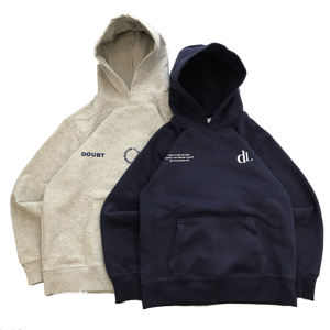 Sweatshirts à capuche élégants 350GSM Sweatshirts unisexes en coton Vêtements décontractés confortables Fourniture directe en usine de logo personnalisé en gros - Product Image 1