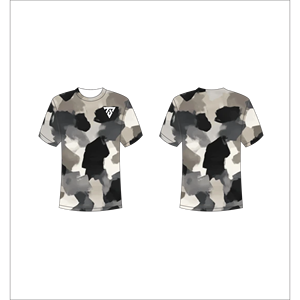 Camiseta de Manga Corta con Estampado Argyle para Hombre, Cuello Redondo, Corte Regular, Informal, Transpirable, Trackstar OEM, Marca Privada TSI-G05-P0721 - Product Image 4