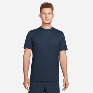 2023 nouveauté haut coton hommes Gym Muscle Compression hauts solide à manches courtes Fit T-Shirts course respirant goutte épaule - Product Image 1